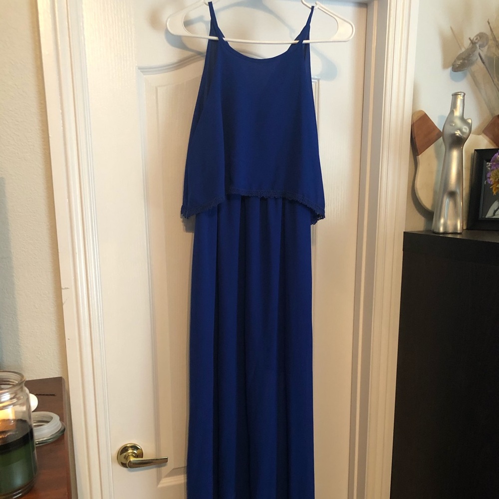 Navy blue dress